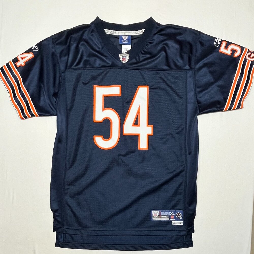 Brian Urlacher Chicago Bears Youth Jersey XL Reebok